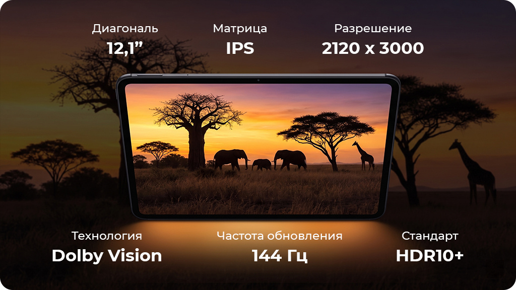 Планшет OnePlus Pad 2 16/512Gb Серый