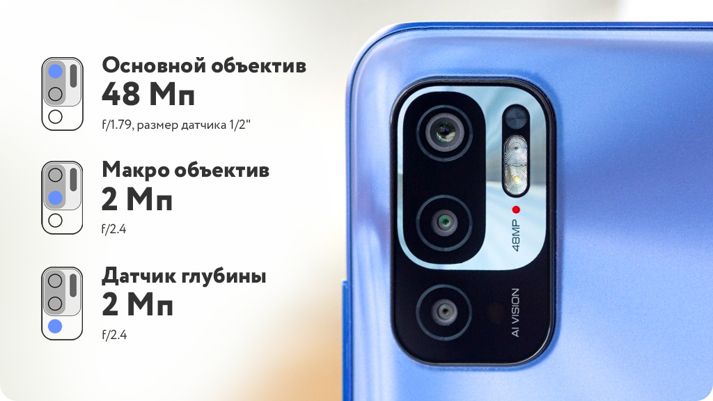 Xiaomi Redmi Note 10T 4/128GB Cерый графит Global Version