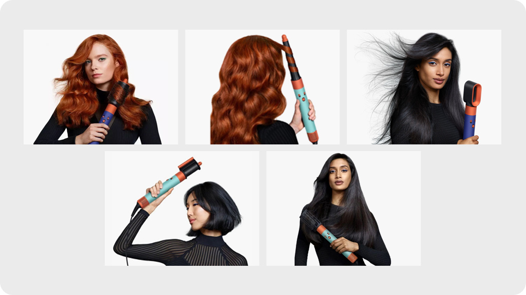 Стайлер Dyson Airwrap i.d. Long Straight + Wavy HS08 Подарочная версия Vinca Blue/Topaz