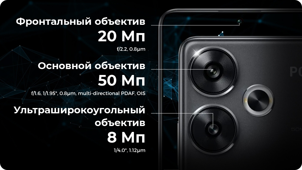 Xiaomi Poco F6 8/256Gb Global Зеленый