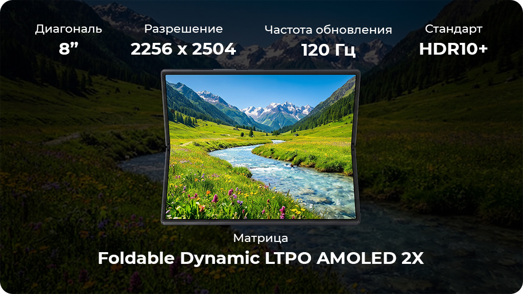 Samsung Galaxy Z Fold 8 Ultra F976B 12/256 GB Графитовый