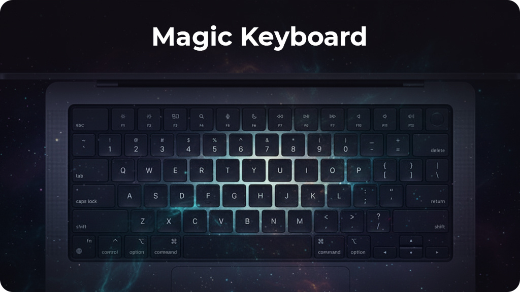 Ноутбук Apple MacBook Pro 14 2025 M5 16GB/512GB Серебристый (MDE44)