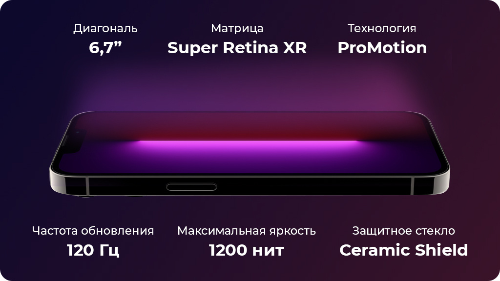 Apple iPhone 13 Pro Max 256Gb Серебристый EAC