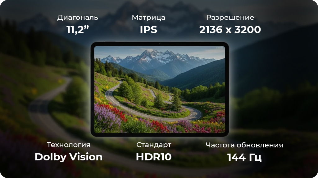 Планшет Poco Pad X1 8/512Gb Global WIFI Синий