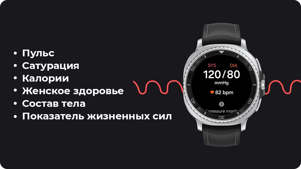 Умные часы Samsung Galaxy Watch 8 Classic Wi-Fi NFC 46мм Белый