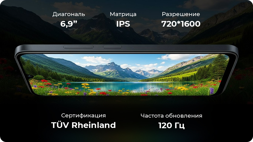 Xiaomi Redmi 15C 8/256Gb NFC Global Черный
