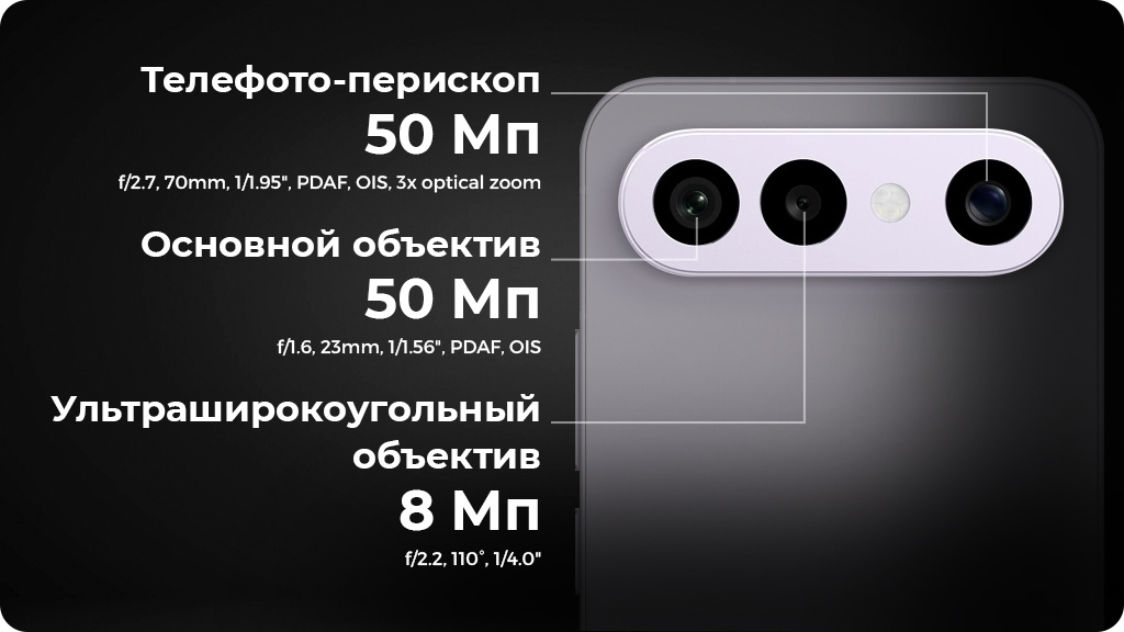 Vivo X300 FE 12/512Gb РСТ Белый
