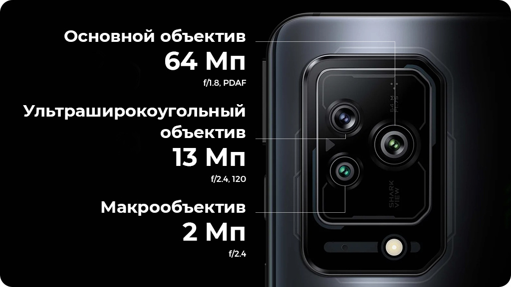Xiaomi Black Shark 5 5G 8/128GB, Серый Global Version