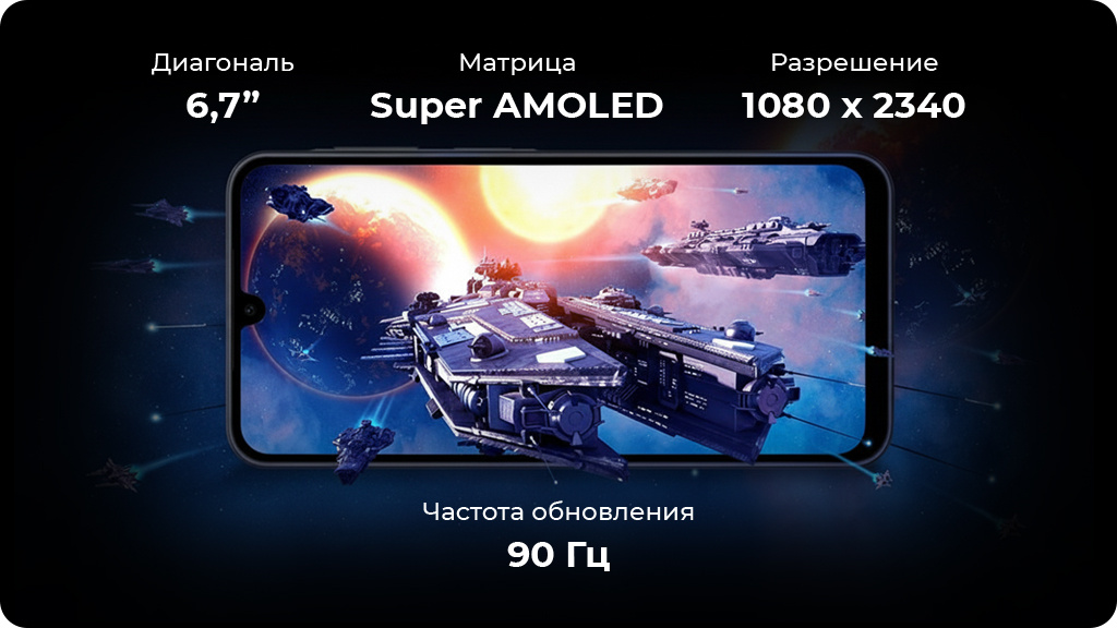 Samsung Galaxy A17 5G 6/128Gb Черный