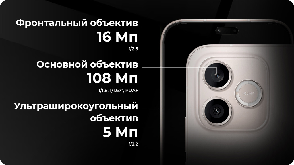 HONOR 600 Lite 8/256Gb РСТ Черный