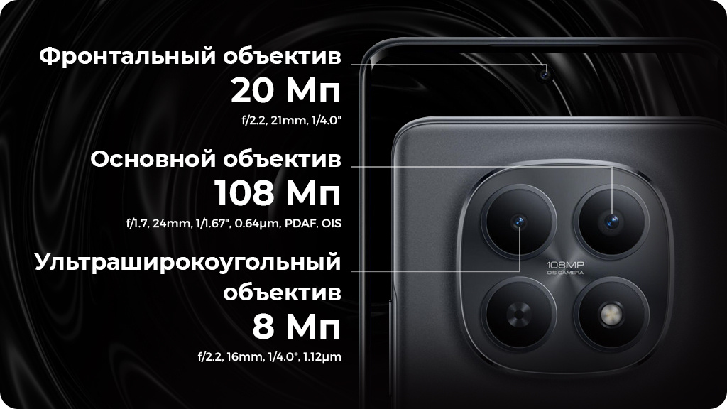 Xiaomi Redmi Note 15 5G 8/256 GB Global Черный