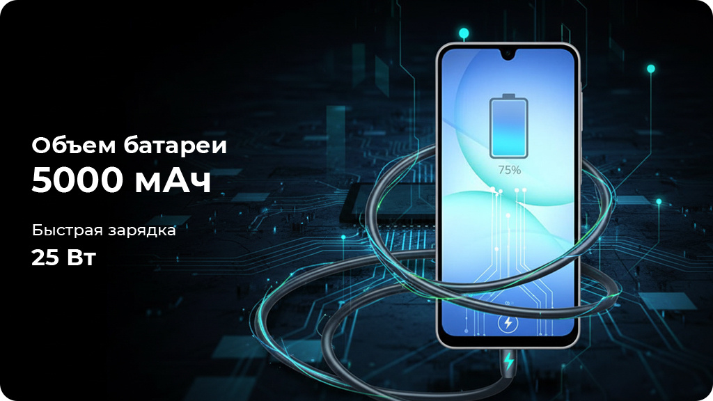 Samsung Galaxy A17 5G 6/128Gb Черный