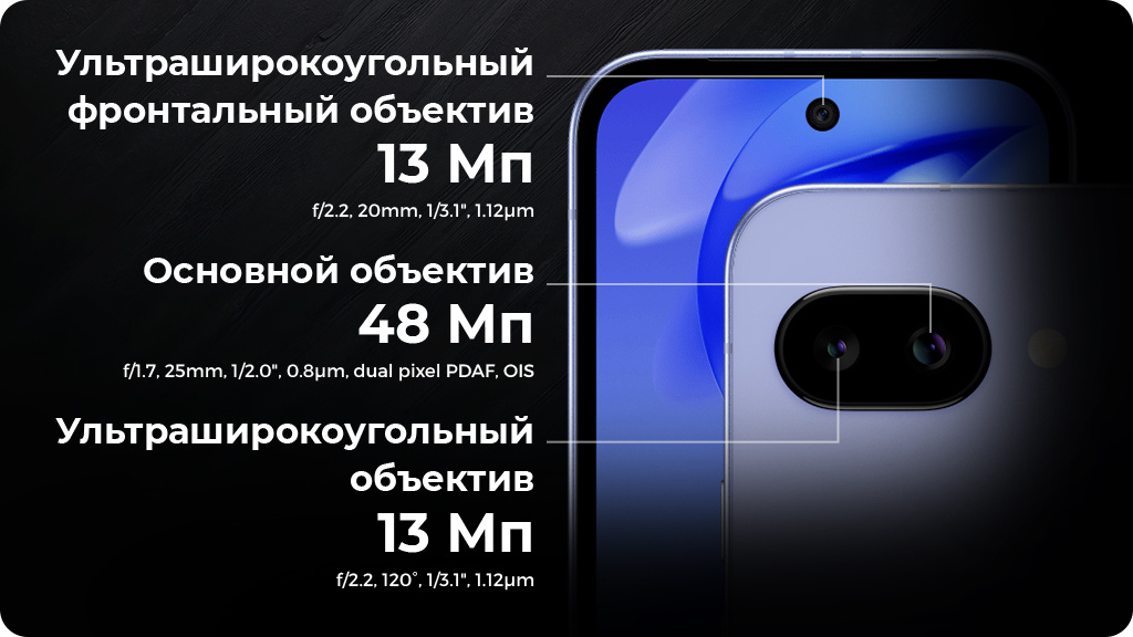 Google Pixel 9A 8/128Gb Розовый (US)