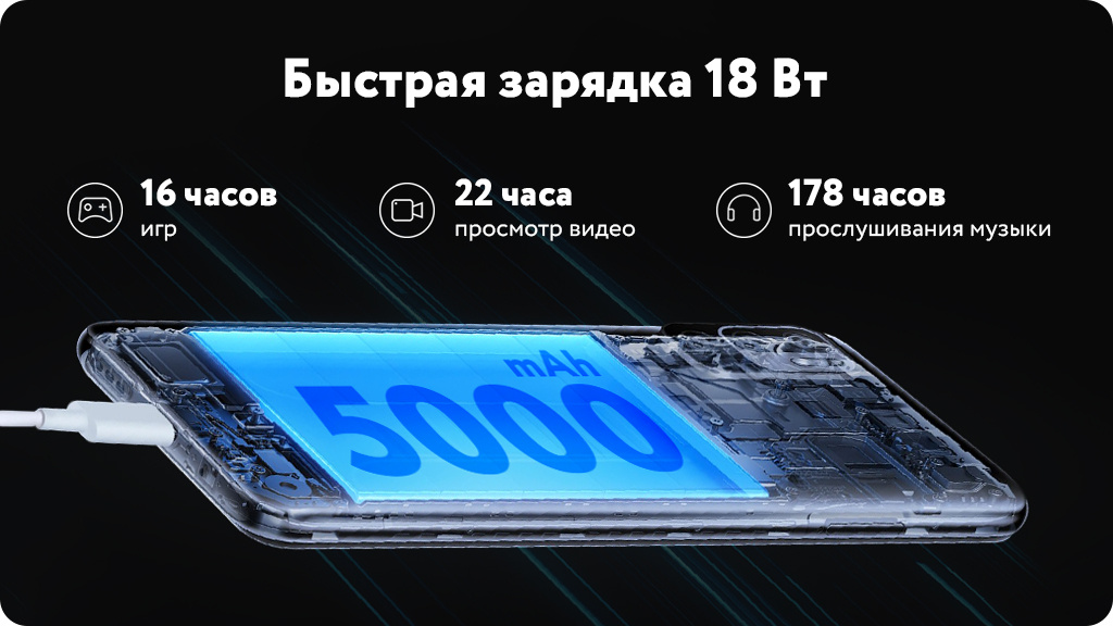 Xiaomi Redmi Note 10T 4/128GB Cерый графит Global Version