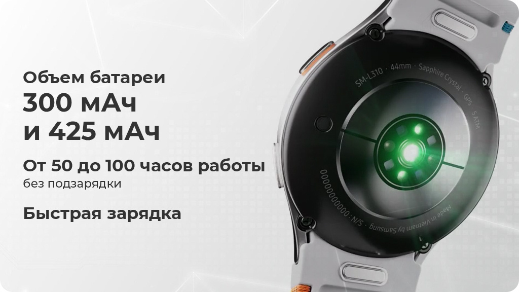 Умные часы Samsung Galaxy Watch 7 Wi-Fi NFC 40мм, Бежевый