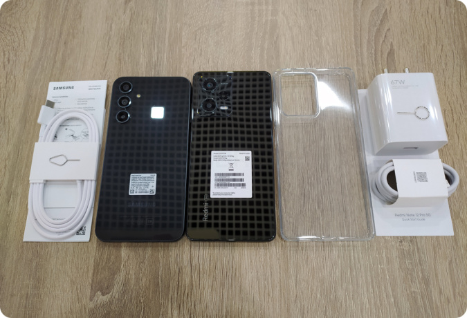 Сравнение Galaxy A54 и Redmi Note 12 Pro 5G: характеристики, тесты, примеры фото