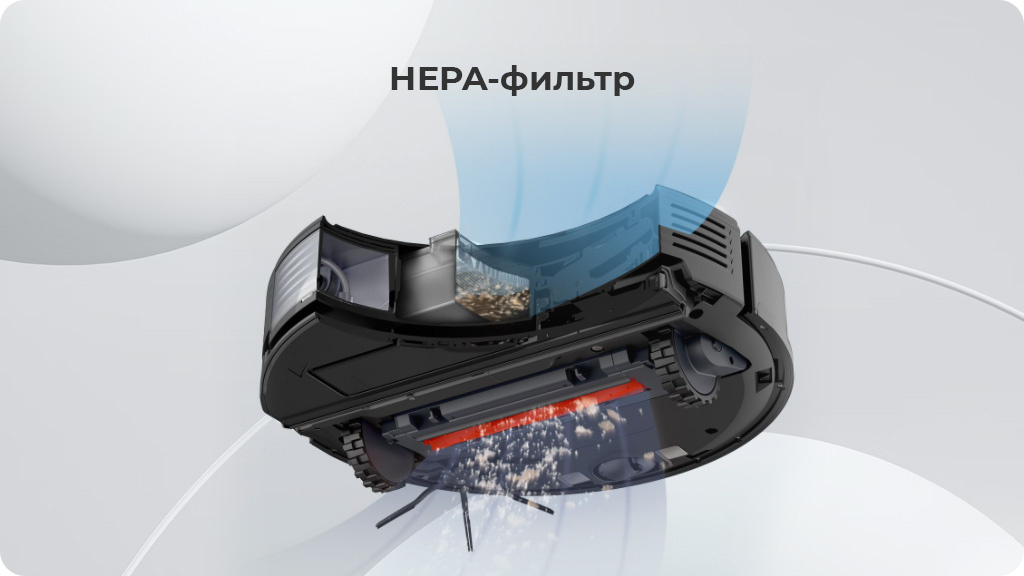 Робот-пылесос Xiaomi MiJia Vacuum Cleaner Pro Черный