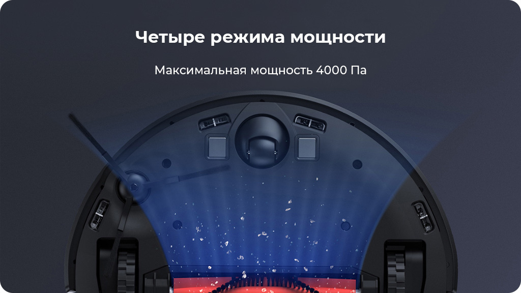 Робот-пылесос Xiaomi MiJia Vacuum Cleaner Pro Черный