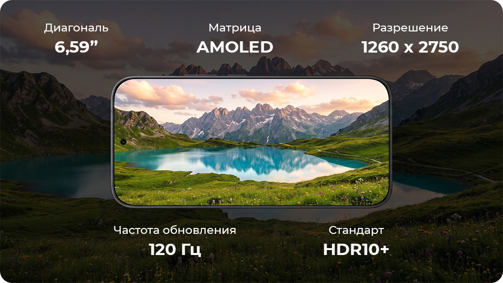 Vivo V70 12/256Gb Черный