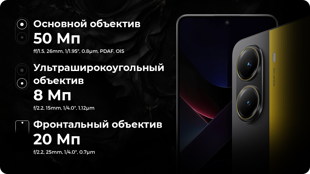 Xiaomi Poco X7 Pro 5G 12/512Gb Global Черный