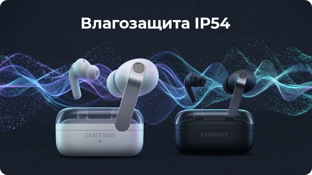Беспроводные наушники Samsung Galaxy Buds 4 Black