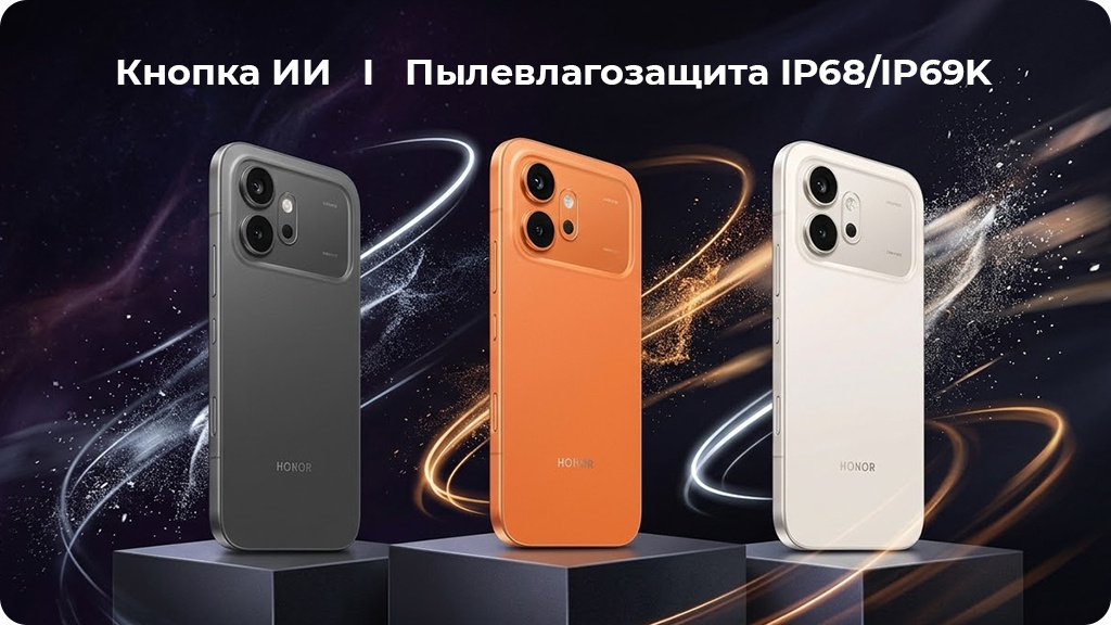 HONOR 600 8/512Gb РСТ Черный