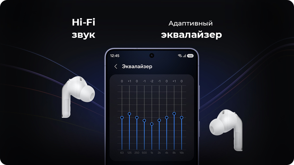 Беспроводные наушники Samsung Galaxy Buds 4 Pro, Black (R640)
