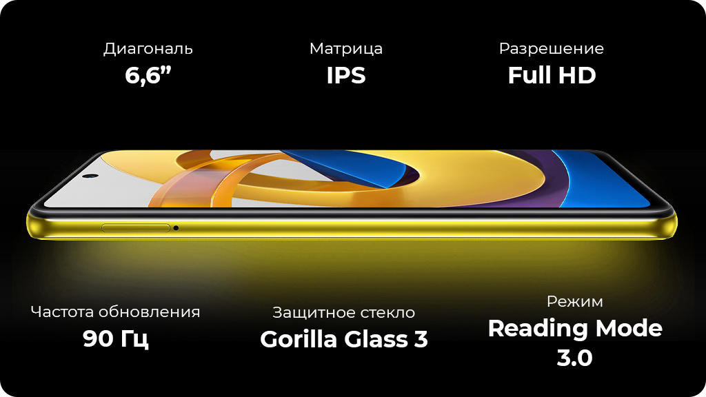 Xiaomi Poco M4 Pro 5G 6/128Gb (NFC) Желтый Global Version
