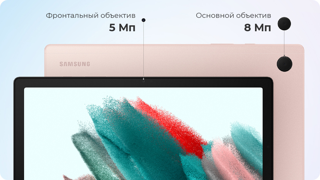 Samsung Galaxy Tab A8 LTE 4/64Gb розовый