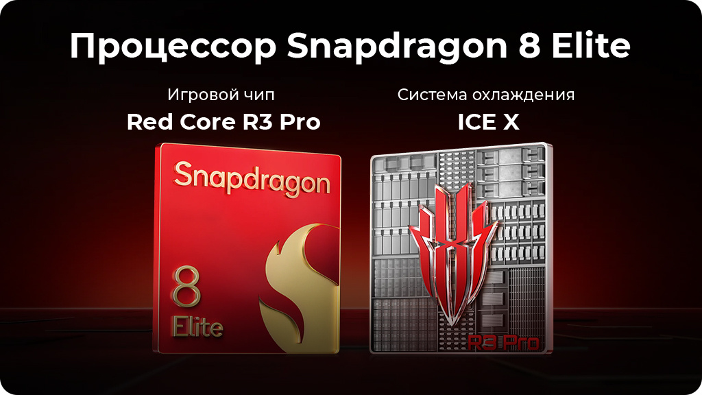 ZTE Nubia Red Magic 10S Pro 12/256Gb Черный (Nighfall) Global
