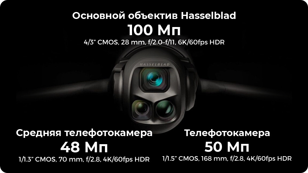 Квадрокоптер DJI Mavic 4 Pro Fly More Combo