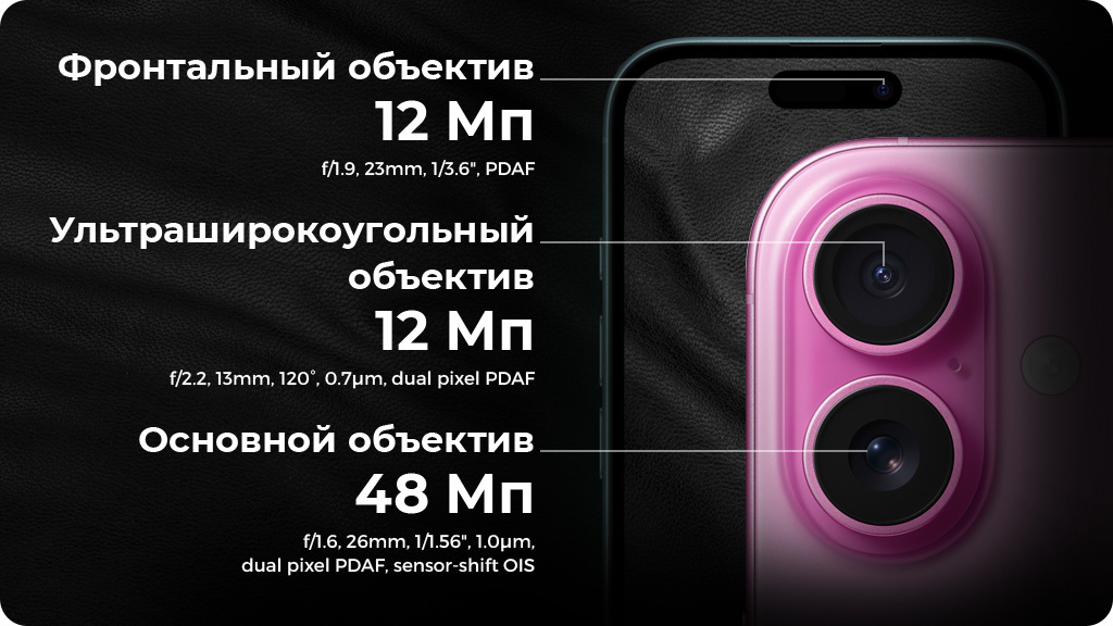 Apple iPhone 16 256 ГБ Pink nano SIM + eSIM